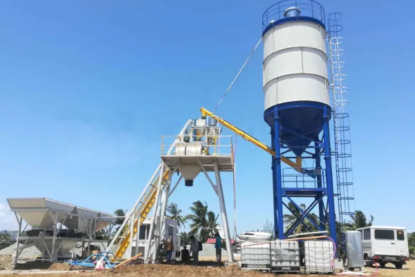 Methodology for selecting a small concrete batching plants