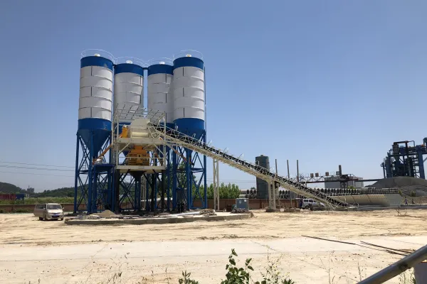 Different types and features of concrete batching plant