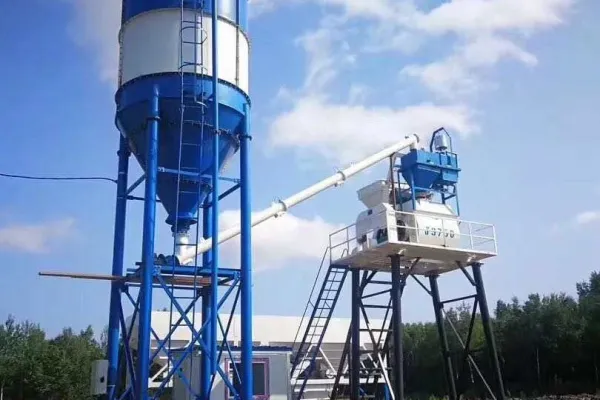 The characteristic and application of HZS25, HZS35, HZS50, HZS75 concrete batching plant