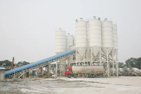 HZS180 Concrete Mixing Plant
