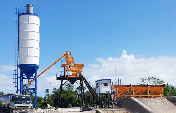mini mix concrete plant for sale 0318