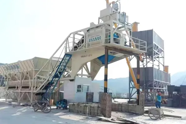 Analysis of the advantages and components of mobile concrete batching plants