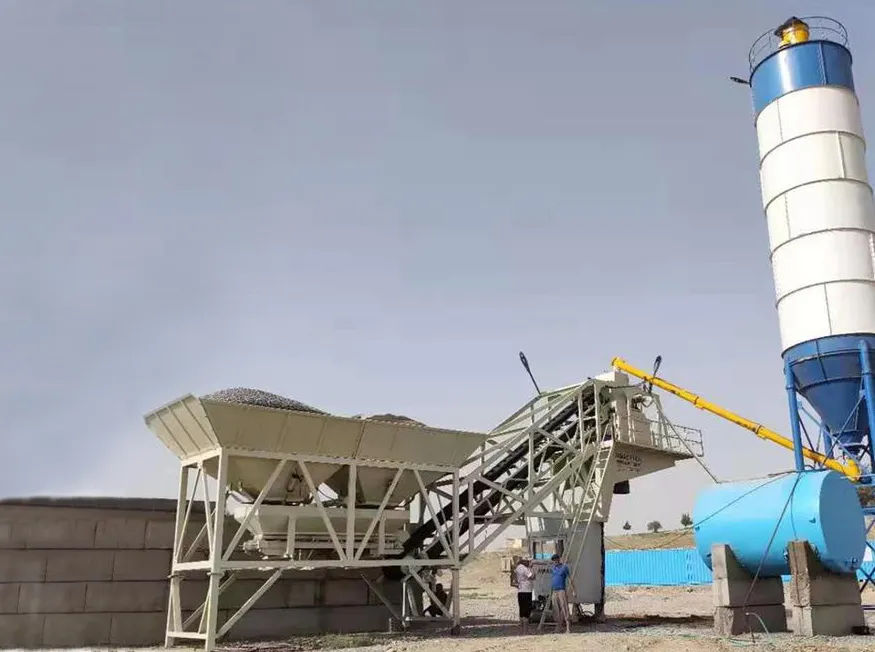 mobile concrete plant